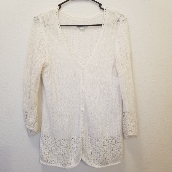 Pendleton Sweaters - Pendleton Crochet Knit Cardigan